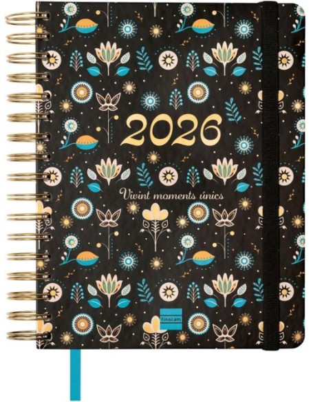 CAT AGENDA ESCOLAR VITAE 4º 25 26 16M SVH NEGRA CATALAN